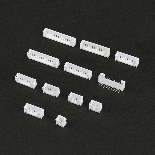 PH2.0 Male Curved Pin Header 2P-13P Connector plug Male spacing 2.0mm  lot(20 pcs)