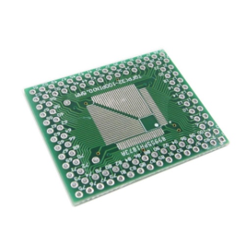 QFP/TQFP/LQFP/FQFP 32/44/64/80/100 To DIP 2.54mm Adapter PCB Board Converter Socket lot(10 pcs)