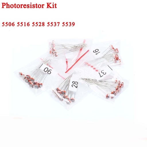 Resistor Photoresistor Assortment Kit 5506 5516 5528 5537 5539  5 Values*10