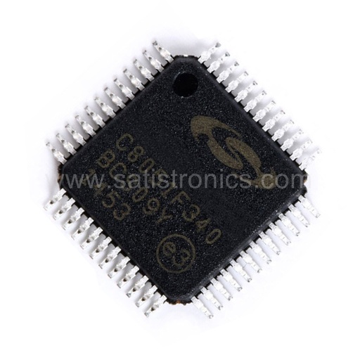 Silicon Labs Chip C8051F340-GQR Microcontroller TQFP-48