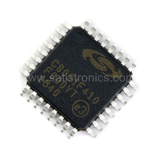 Silicon Labs Chip C8051F410-GQR 2.0V 32/16KB Flash Microcontroller TQFP32