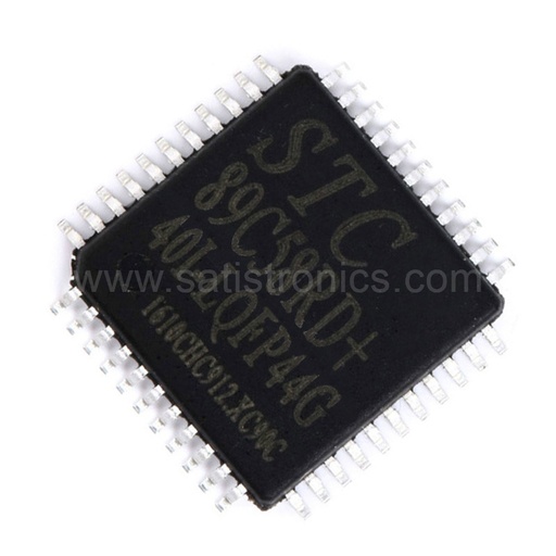 STC Chip STC89C58RD+40I-LQFP44G Single-chip Microcontroller