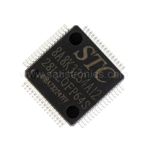 STC Chip  STC8A8K32S4A12-28I-LQFP64S Microcontroller