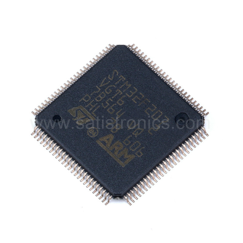 ST Chip STM32F207VGT6 LQFP-100 Microcontroller ARM32 bit Ethernet MAC ...
