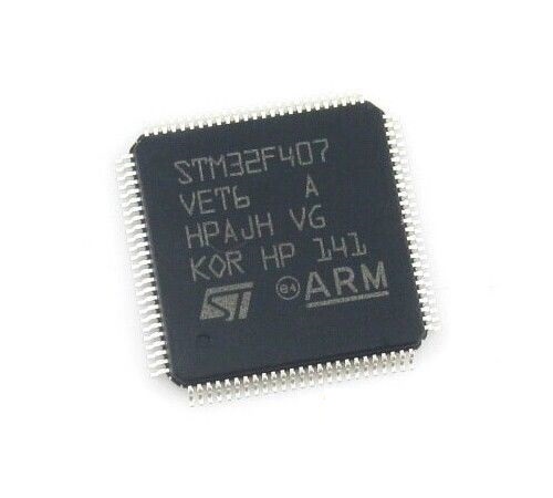 ST Chip STM32F407VET6 LQFP100 Microcontroller STM32 32-bit ARM 