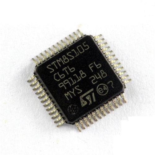 ST Chip STM8S105C6T6 LQFP-48 Microcontroller 8-bit 32k Flash STM8S 