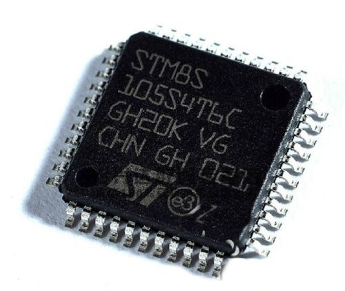 ST Chip STM8S105S4T6C LQFP44 Microcontroller Access line 16 MHz STM8S 8-bit MCU 