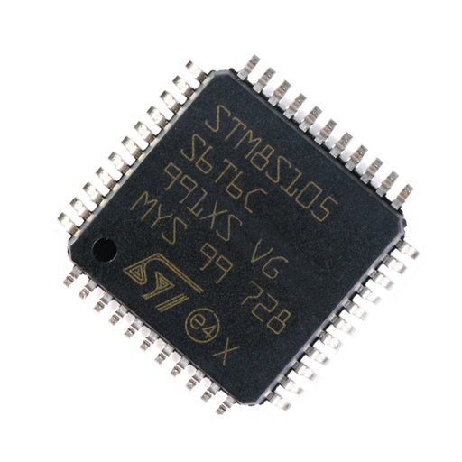 ST Chip STM8S105S6T6C LQFP44  Microcontroller 16MHz 32KB 8bit