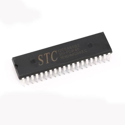 STC STC12C5A60S2-35I-PDIP40 Multi-serial Port 8051 Single-chip Microcontroller