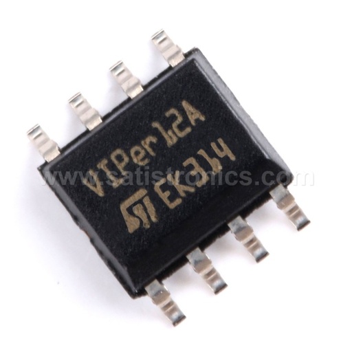 ST VIPER12ASTR-E SOP-8 PWM Controller 60KHZ 0.4A