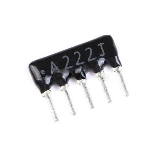 Thick Film Network Resistor 1/8W ±5% SIP-5  lot(10 pcs)