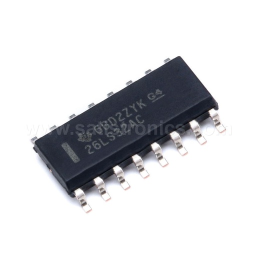 TI AM26LS32ACDRG4 SOIC-16 Four Differential Line Receiver Chip