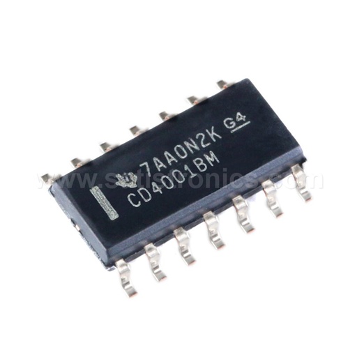 TI CD4001BM96 SOIC-14 Logic Chip 