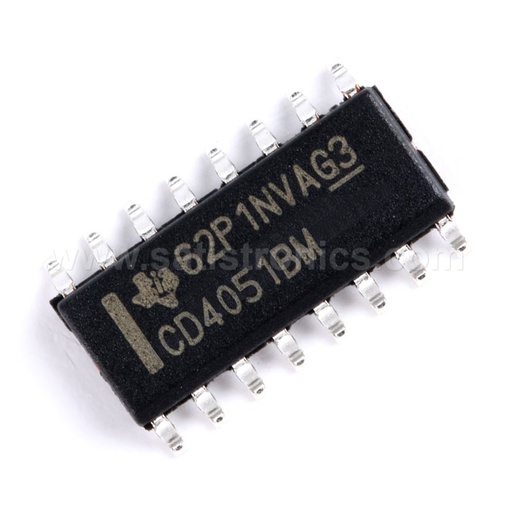 TI CD4051BM96 Eight Selective Analog Switch Chip SOP-16