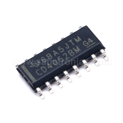 TI CD4052BM96 SOIC-16 Logic Chip Analog Multiplexer