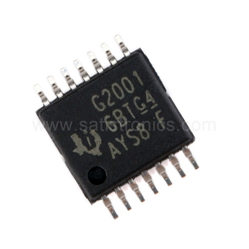 TI Chip MSP430G2001IPW14R High Performance Real-Time Microcontrollers TSSOP-14
