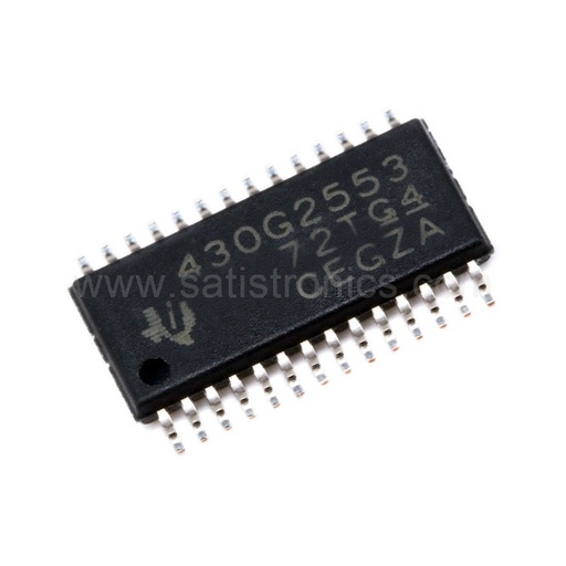 TI Chip MSP430G2553IPW28 16Bit Microcontrollers  TSSOP-28 