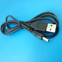 USB 2.0 A TYPE MALE TO 3.5*1.35mm DC power Plug Barrel Connector 5V Extension Cords
