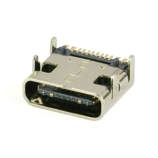 USB-3.1 Socket Type-C 16P 4 Feet Plate Connecter