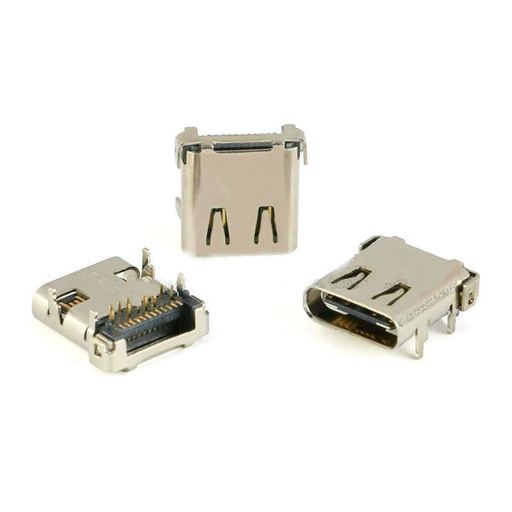 USB-3.1 Socket Type-C 24P 4 Feet Plate Connecter