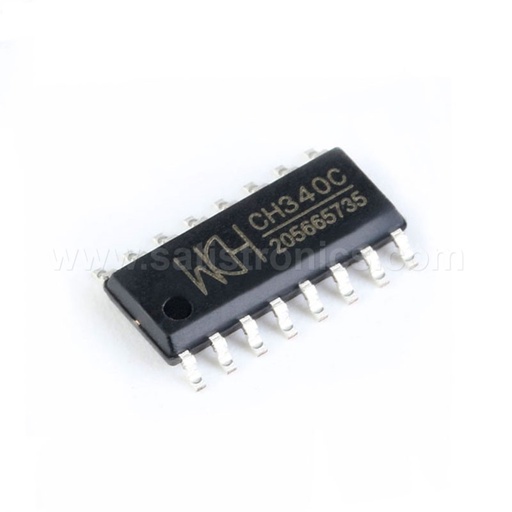 WCH CH340C CH340 Integrated Circuit SOP-16 