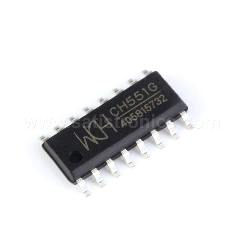WCH CH551G Chip SOP-16 10KB 8Bit | Satistronics