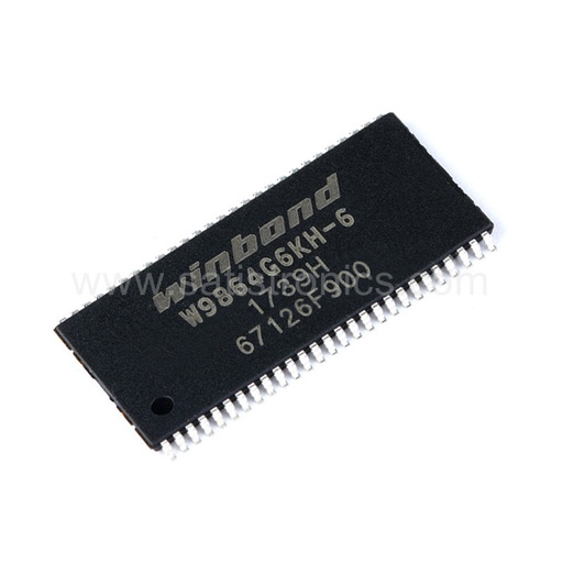 Winbond Chip W9864G6KH-6 TSOP(II)-54 RAM Flash Memory