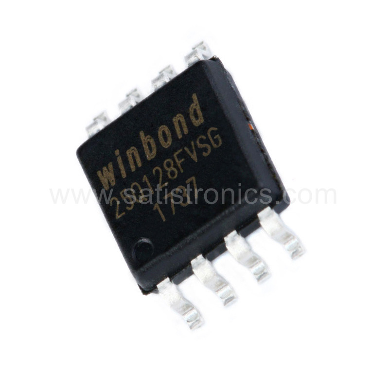 5 Pz WINBOND W25Q128FVSG - Memoria Flash SOP8, W25Q128FVSIG, 25Q128FVSG, Nuove - Foto 2