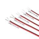 10 Meters 18/20/22/24/26 Gauge AWG Electrical Wire Tinned Copper Insulated PVC Extension LED Strip Cable Red Black Wire