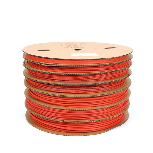 WOER Full Reel Environmental Protection Durable Heat Shrink Tube Assortment Wrap Electrical Insulation Cable Tubing Red White Yellow