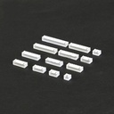XH2.54 Male Pin Header 2P-16P Connector Plug Male Spacing 2.54mm Straight Pins lot(20 pcs)