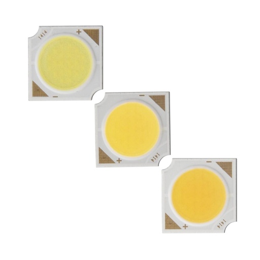 3W/5W/7W/10W/12W Square LED COB Light 14*14mm PCB 11*11mm Emitting Area Warm / Natural White/ White 