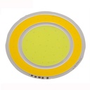 5.6*2W LED COB Module LED COB Round Panel DC12V/460mA 82MM Dual CCT Warm White + White