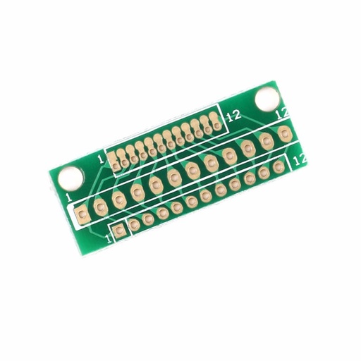 1.27MM 2.0MM 2.54MM 12 Pin Adapter Board For Wireless Modules lot(10 pcs)