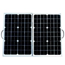 40W 18V Monocrystalline Folding Solar Panel Battery Charger