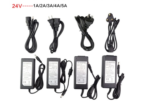 110V -240V to DC 24V 1A 2A 3A 4A 5A Switch Power Supply Adapter Transformer for LED Strip Lights