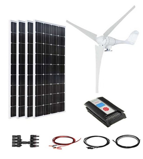 400W Solar System 100W Solar Panel 1200W Controller Cable MC4 Connector