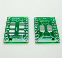 SOP20 SSOP20 TSSOP20 to DIP20 PCB SMD DIP/Adapter plate Pitch 0.65/1.27m lot(10 pcs)