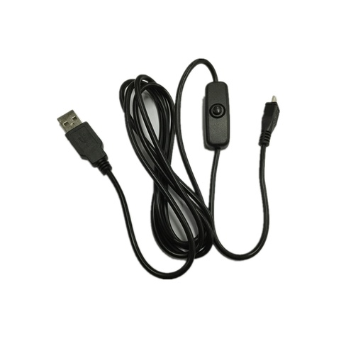 Raspberry Pi Micro USB Power Supply Charging Cable with ON/OFF Switch 1.5M