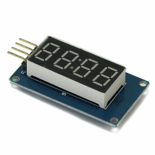 TM1637 4 Bits Digital Tube LED Display Module With Clock Display for Arduino
