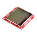 84*48 LCD Module White Backlight Adapter PCB for Nokia 5110 Arduino