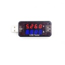 3.3V-30V Double Row Show USB Charger Tester Current Voltage Merter