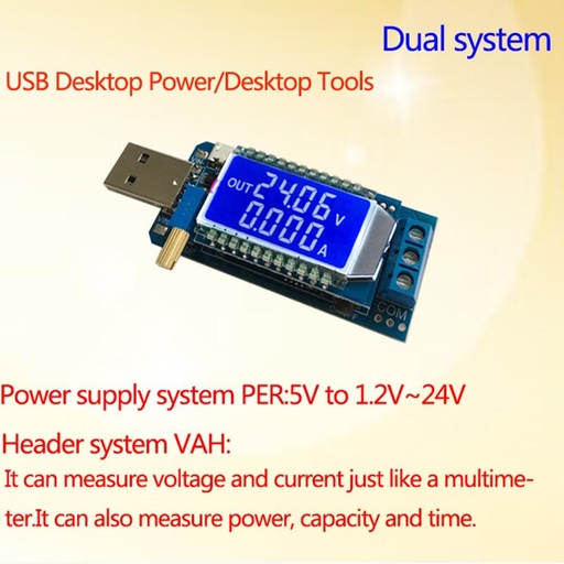 DC-DC 5V to 3.3V 9V 12V 24V USB Buck-Boost Power Supply Voltage Regulator Module