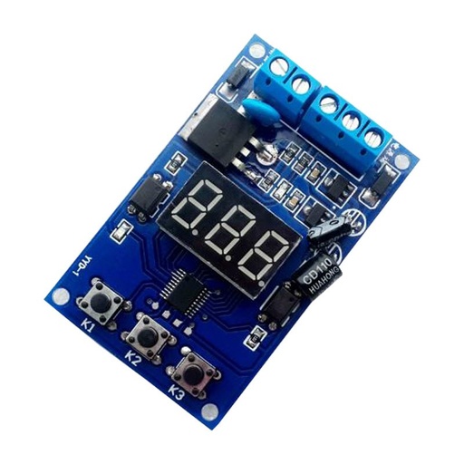 12V 24V Trigger Loop Timing Delay Module Switch Circuit MOS Tube Control Board 
