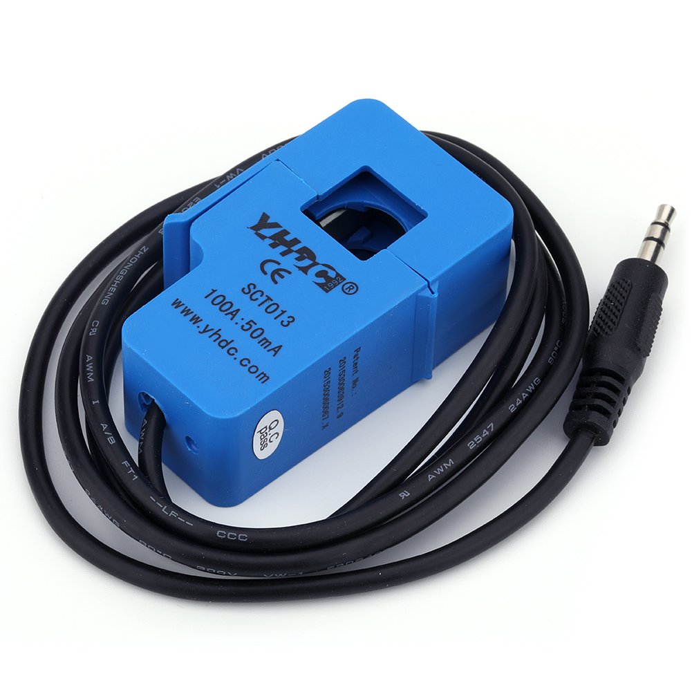 SCT-013-000 30A/50A/100A Non-invasive AC Current Sensor Split-Core ...