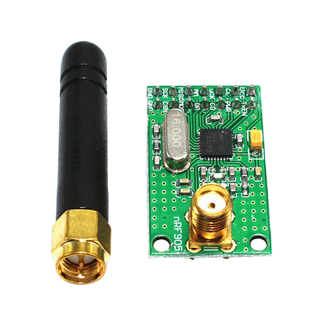 NRF905(PTR8000+) Wireless Transceiver 433/868/915MHz Module ...