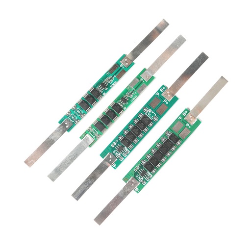 3.7V 4-9A Li-ion Lithium Battery BMS 18650 Charger Overcharge Overdischarge Protection Board With Soldered Nickel Belt lot(10 pcs)