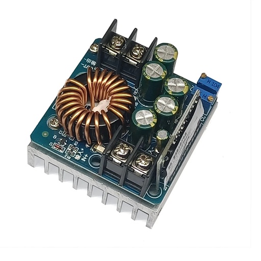 DC-DC 400W High Power Buck Converter DC 10V-60V Constant Voltage Constant Current Adjustable Step-Down Power Module SZ-BK6012 QS-BK6012-400W