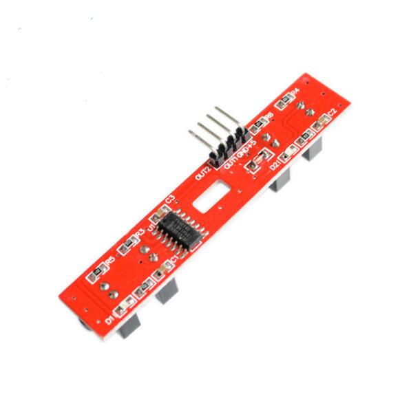 2WD speed measuring module intelligent tracking trolley counter ...